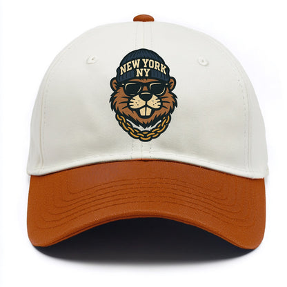 {"animal":"beaver","locationText":"NEW YORK","initials":"NY","beanieColor":"navy","ca - Two Tone Cap - Orange