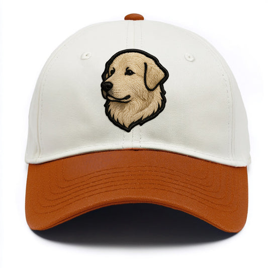 Great Pyrenees - Trendy fluffy giant des - Two Tone Cap - Orange