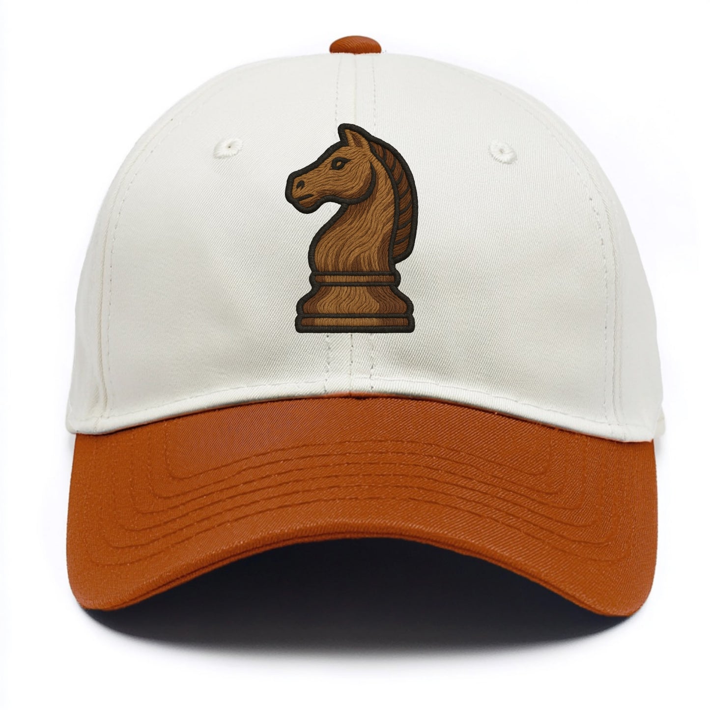 Chess Knight  - Two Tone Cap - Orange