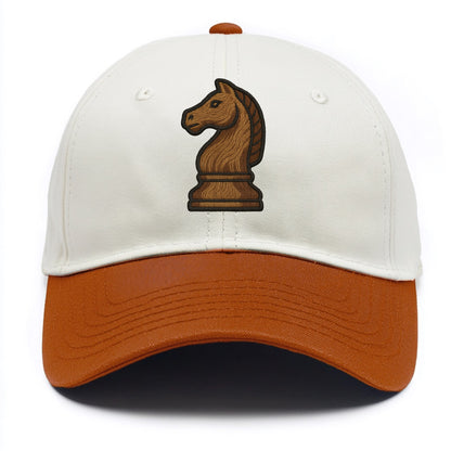 Chess Knight  - Two Tone Cap - Orange