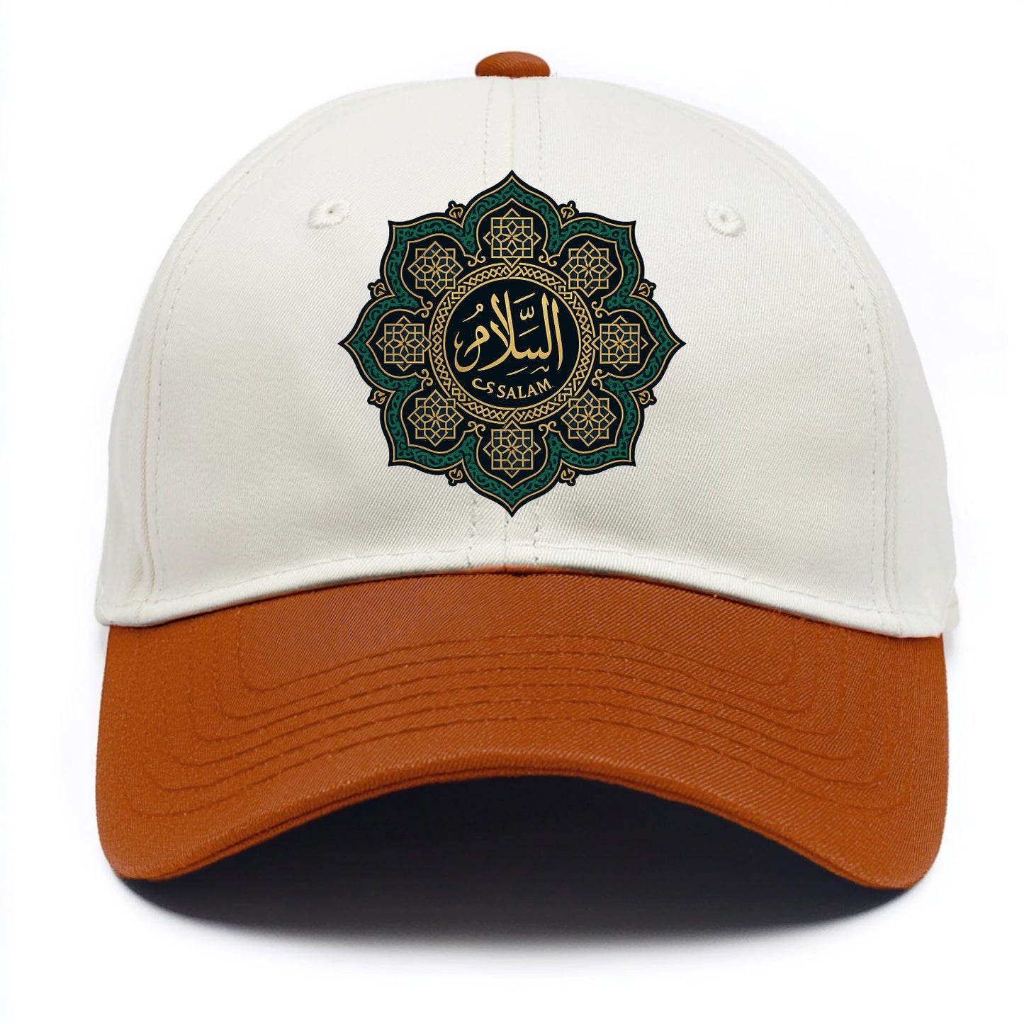 As-Salam Mandala - Two Tone Cap - Orange