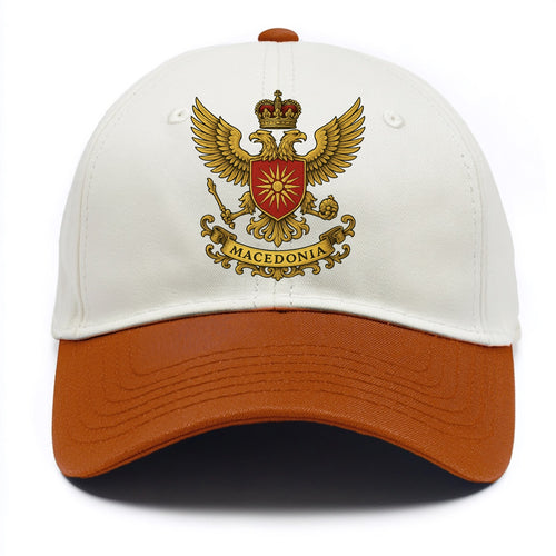 Macedonia Heritage Badge  - Two Tone Cap