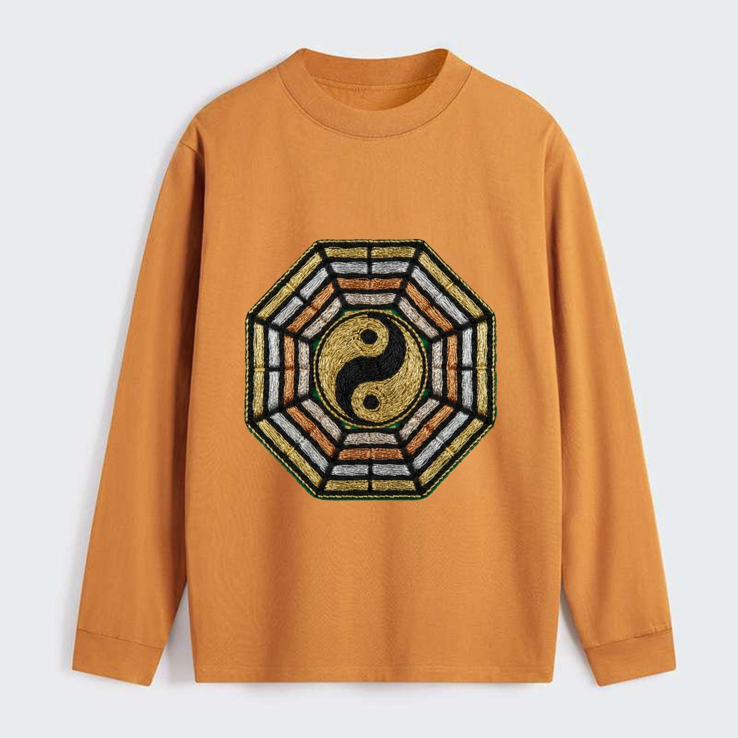 Bagua - Classic Long Sleeve Shirt - Orange