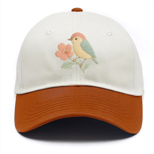 Peach Flowerpecker - Two Tone Cap