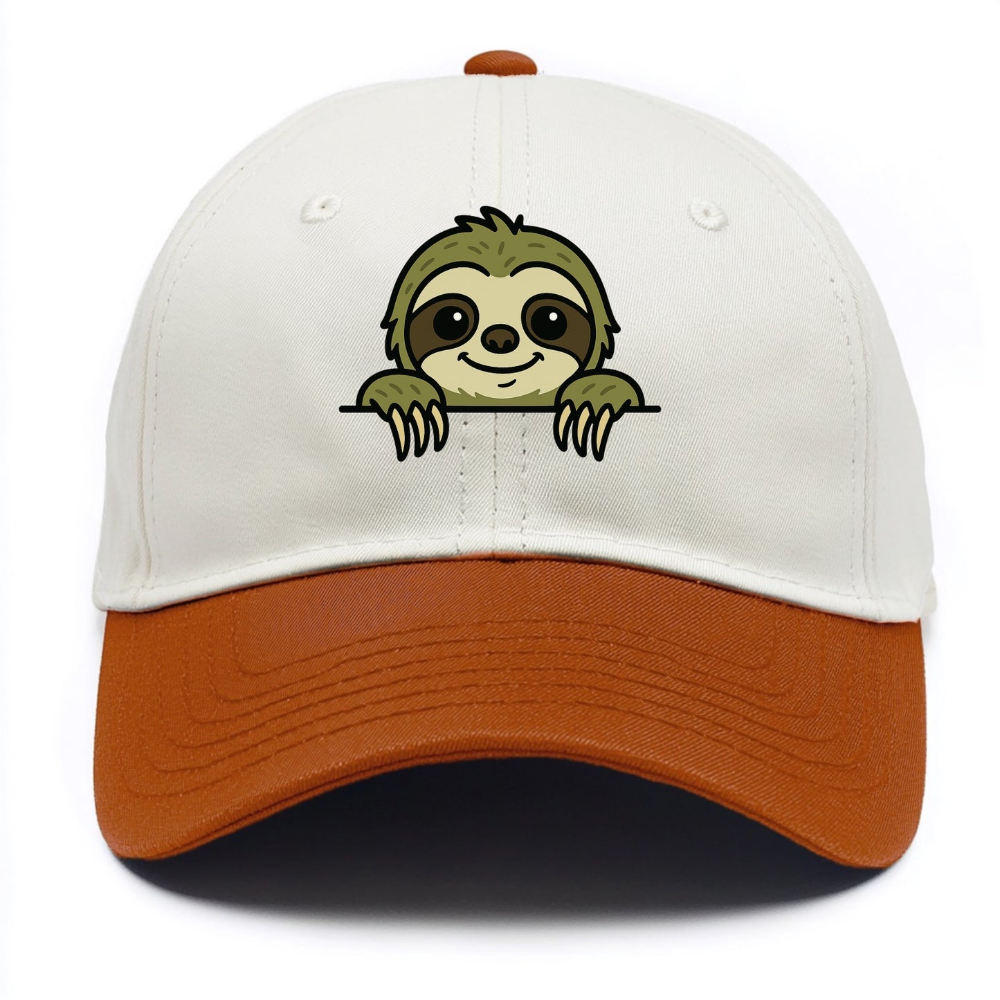 Sloth  - Two Tone Cap - Orange