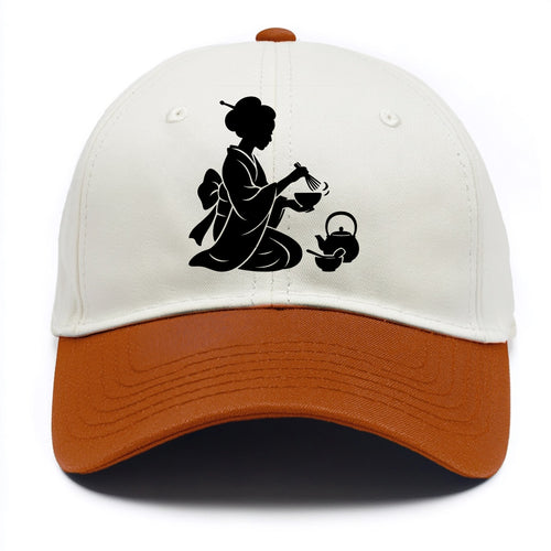 Geisha traditional tea ceremony - Two Tone Cap