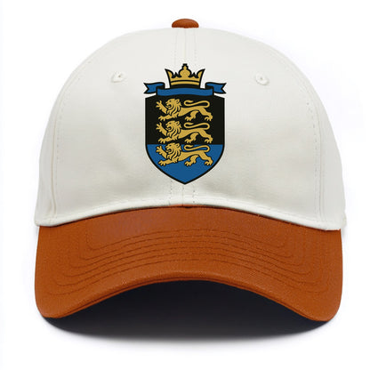 Estonia Royal Logo  - Two Tone Cap - Orange