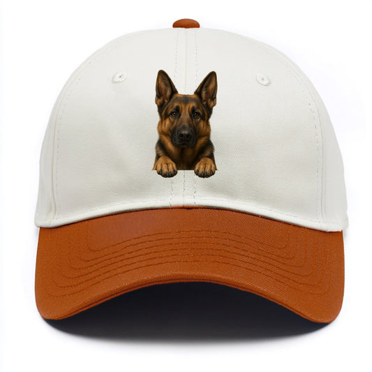 German Shepherd  - Two Tone Cap - Orange