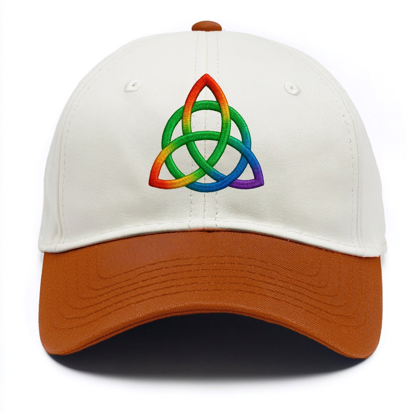 Triquetra  - Two Tone Cap - Orange