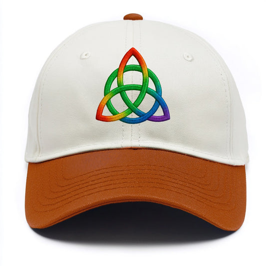 Triquetra  - Two Tone Cap - Orange
