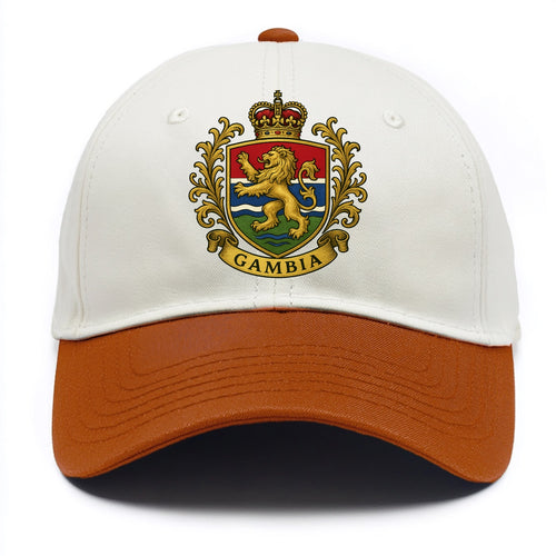 Gambia Heritage Badge  - Two Tone Cap