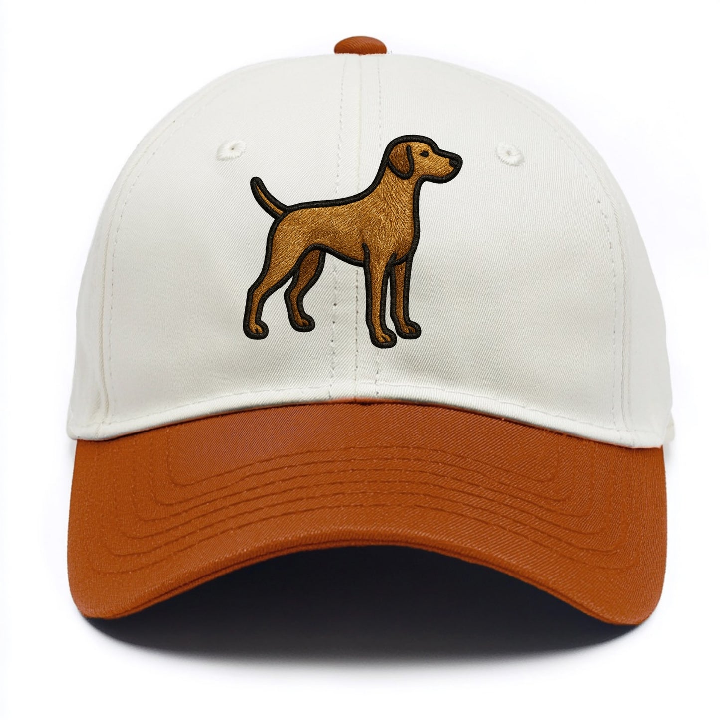 Pointer - Contemporary athletic design w - Two Tone Cap - Orange