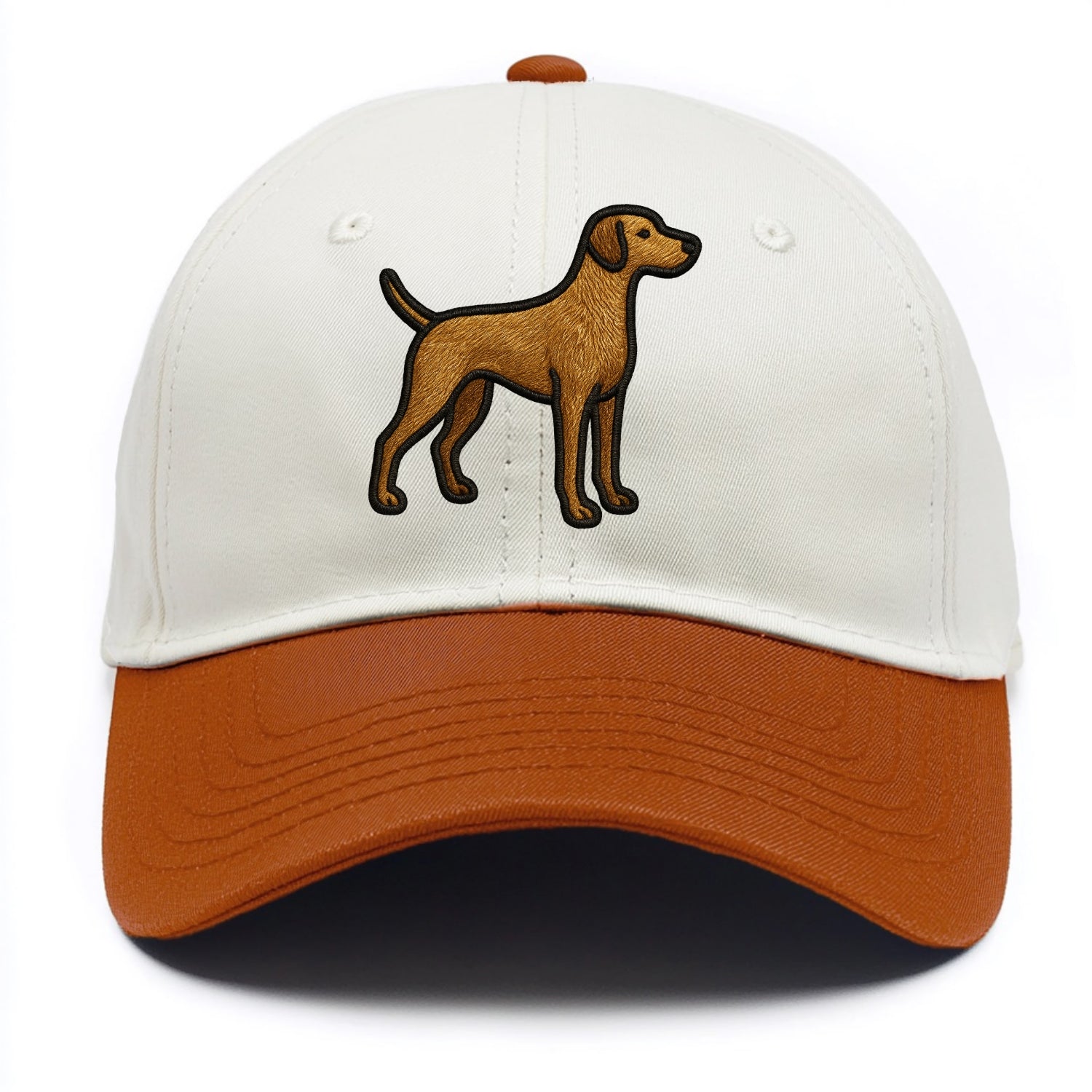 Pointer - Contemporary athletic design w - Two Tone Cap - Orange