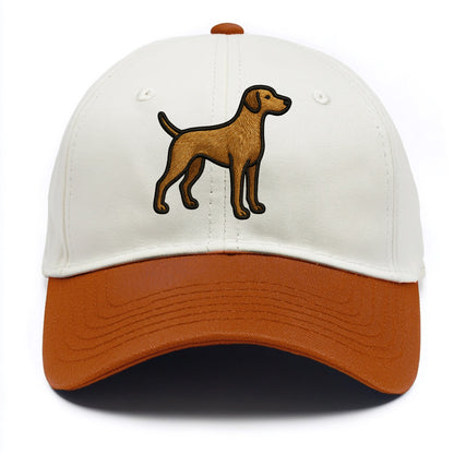 Pointer - Contemporary athletic design w - Two Tone Cap - Orange