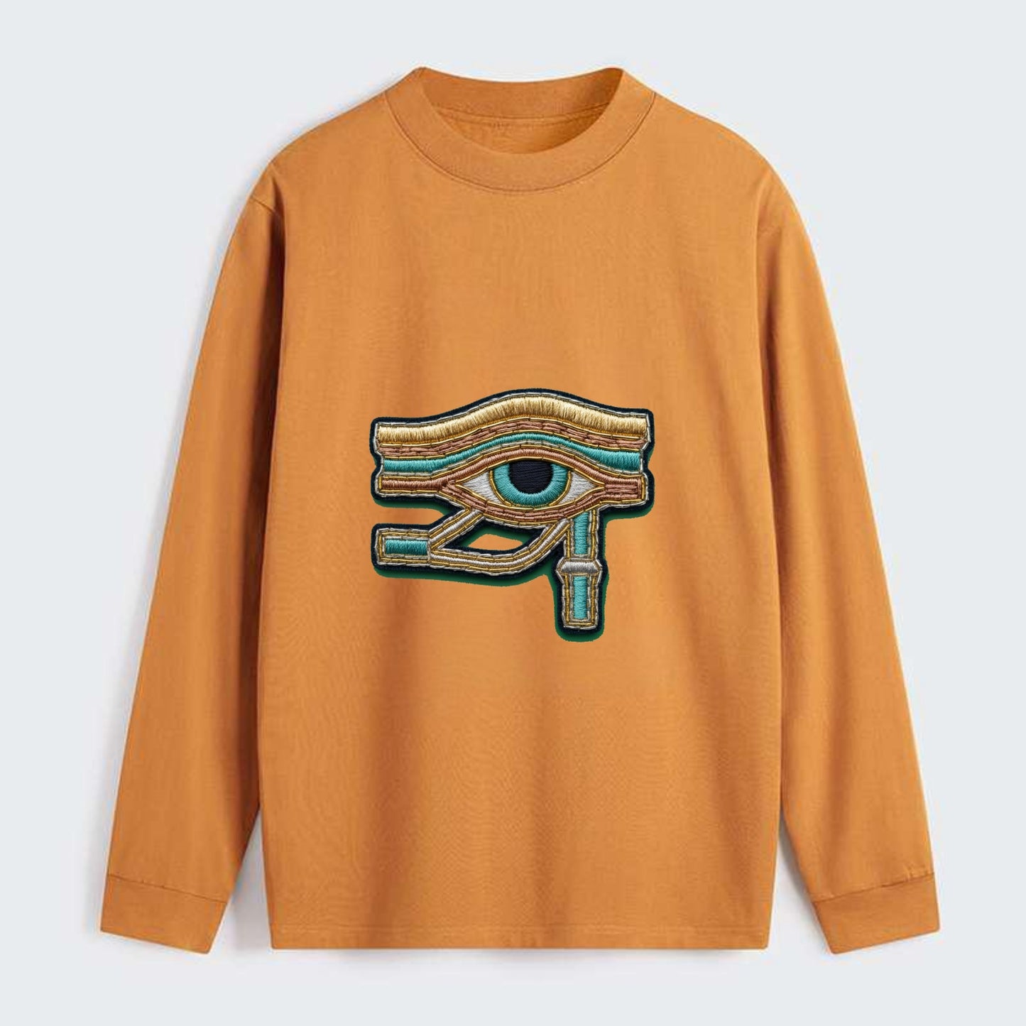Eye of Horus - Classic Long Sleeve Shirt - Orange