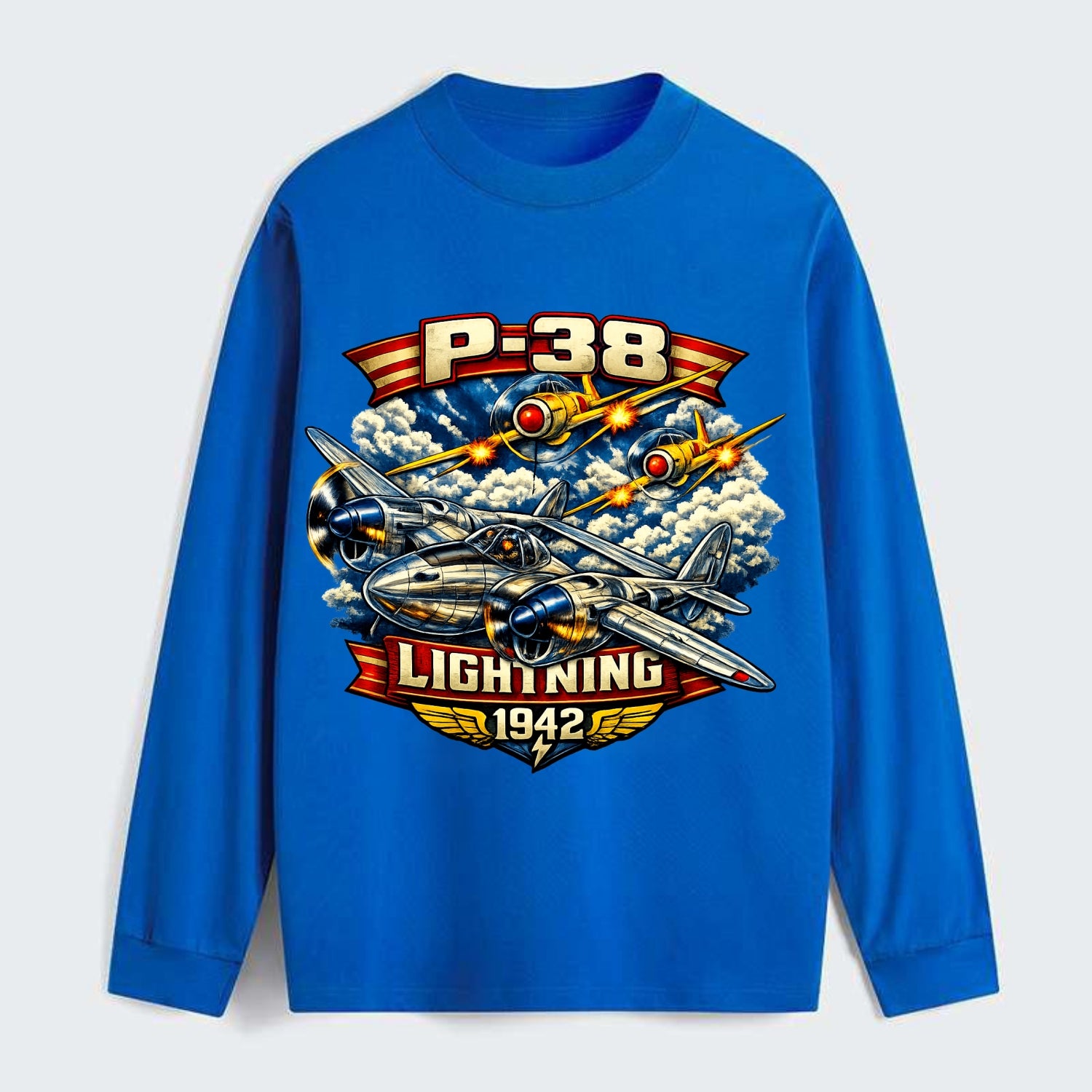 P 38 Lightning - Classic Long Sleeve Shirt