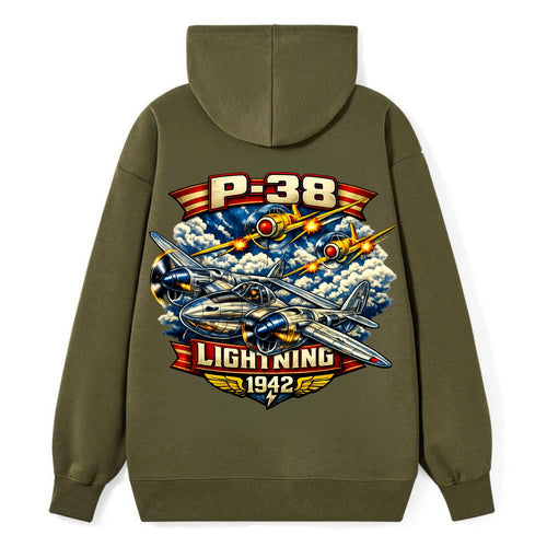 P 38 Lightning - Classic Pullover Hoodie