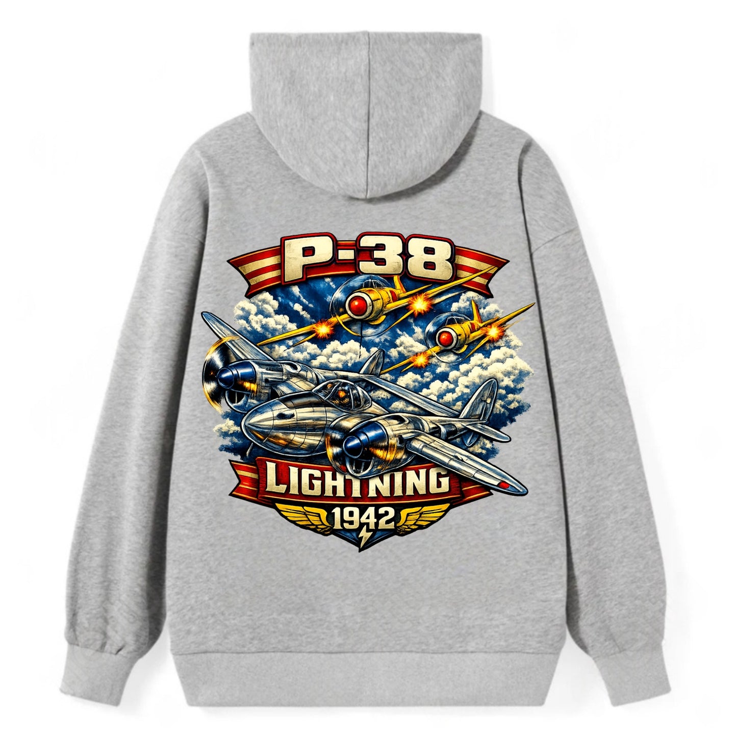 P 38 Lightning - Classic Pullover Hoodie