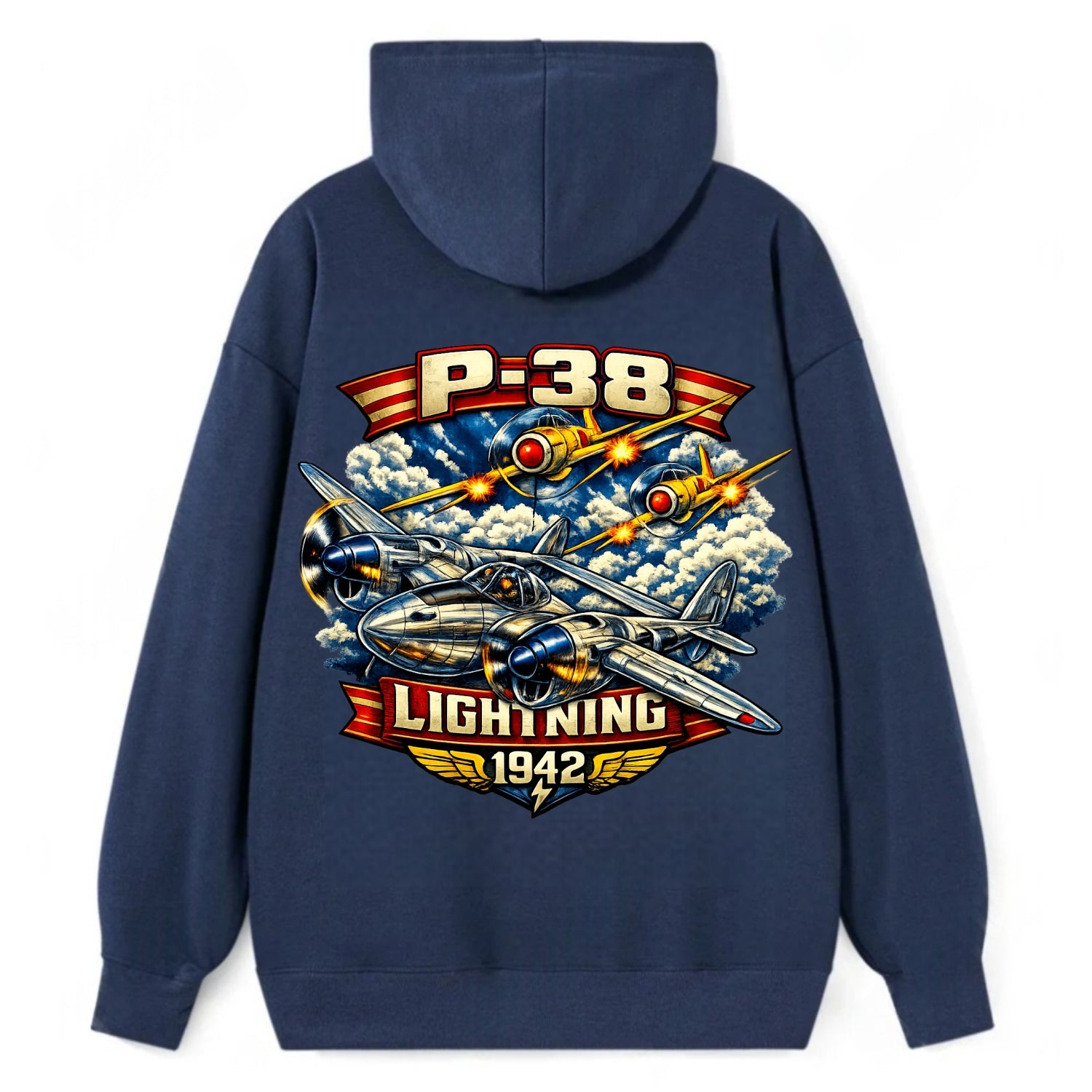 P 38 Lightning - Classic Pullover Hoodie