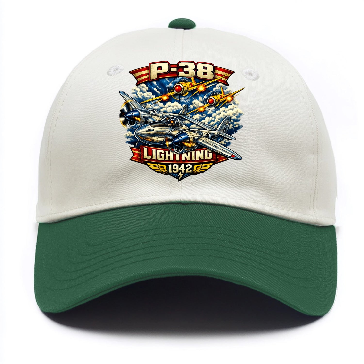 P 38 Lightning - Two Tone Cap