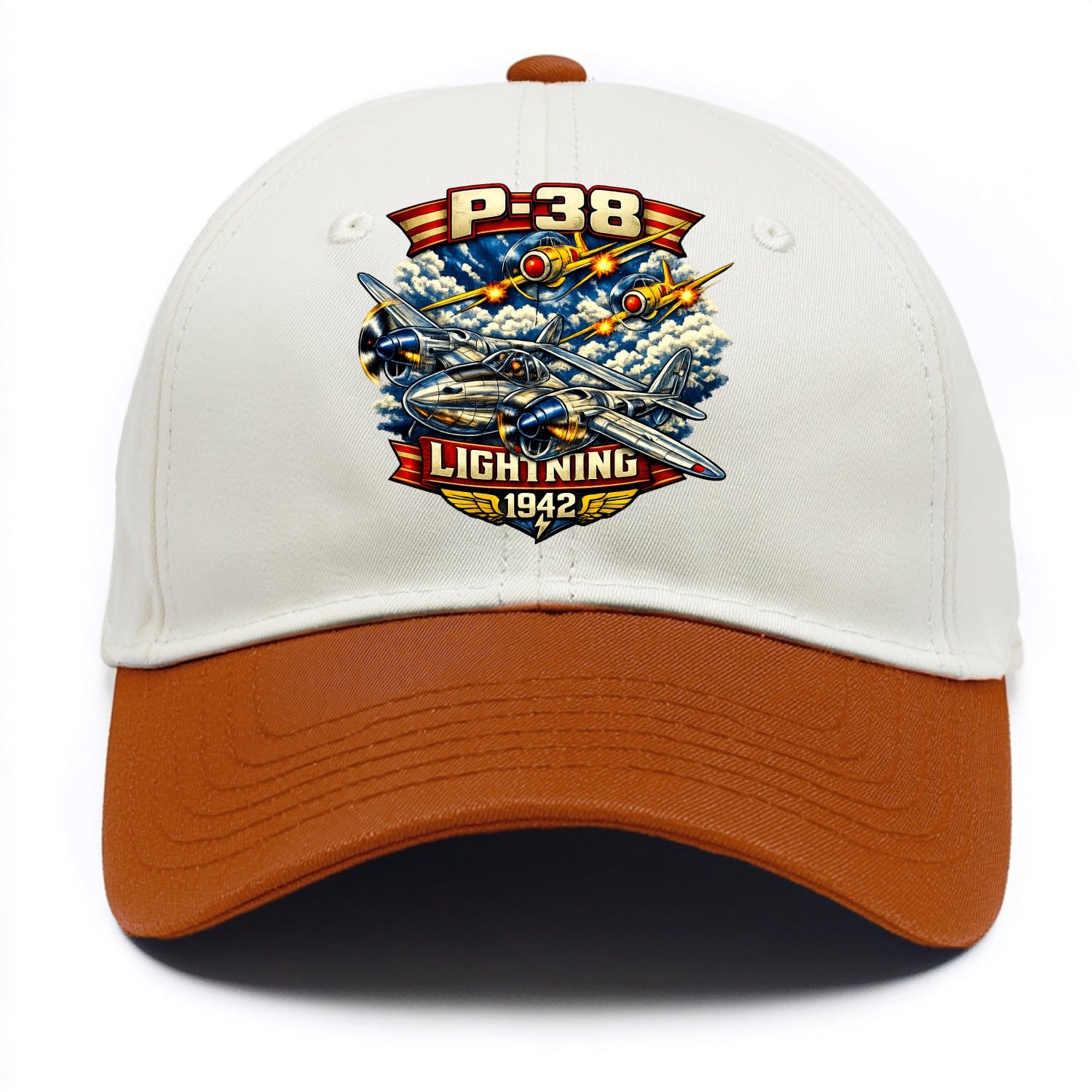 P 38 Lightning - Two Tone Cap