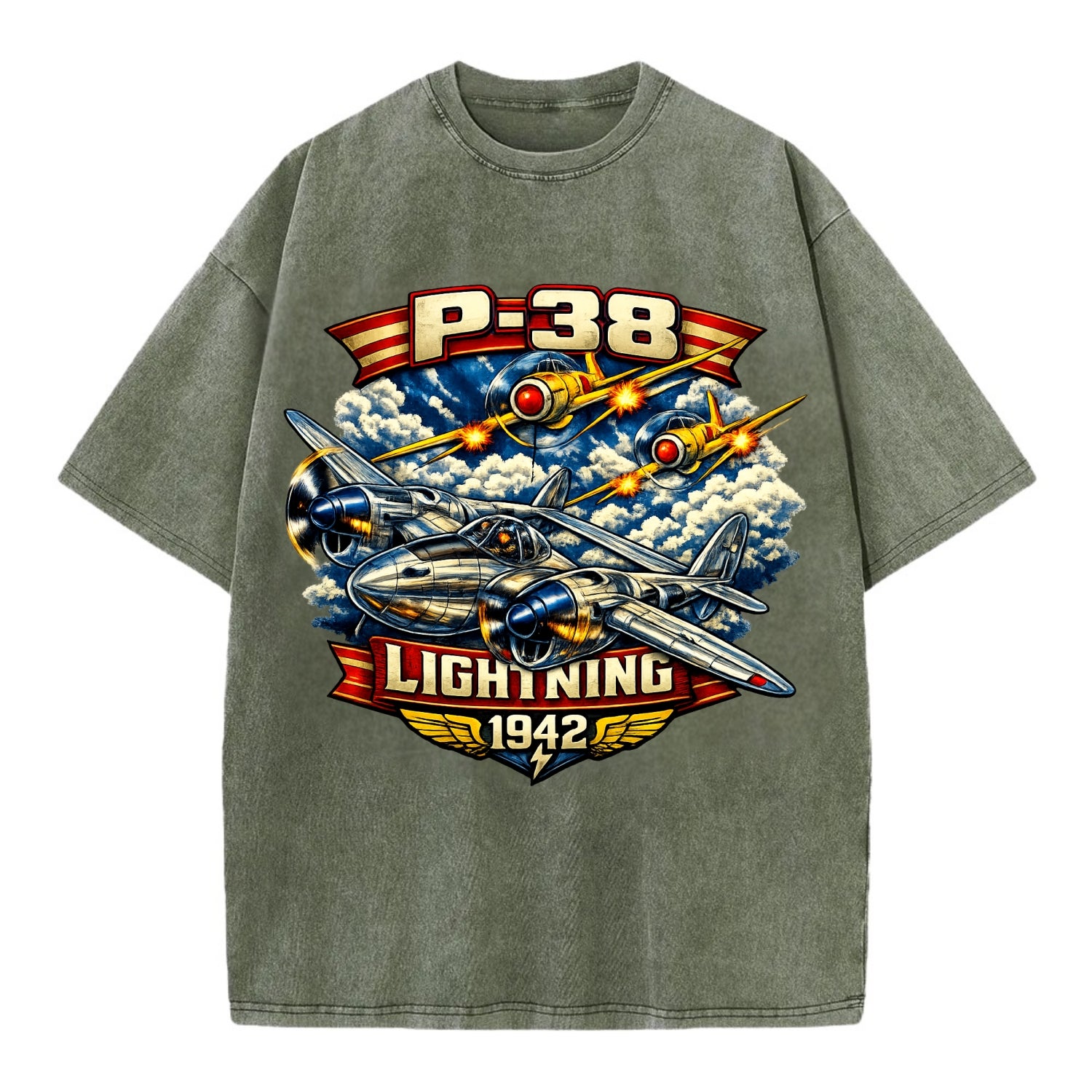 P 38 Lightning - Vintage T-shirt