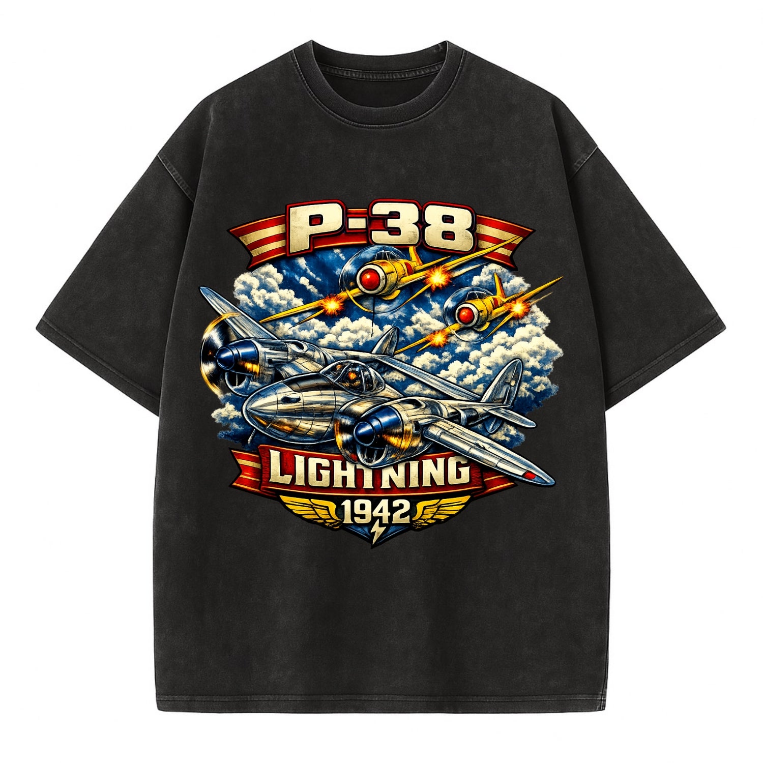 P 38 Lightning - Vintage T-shirt