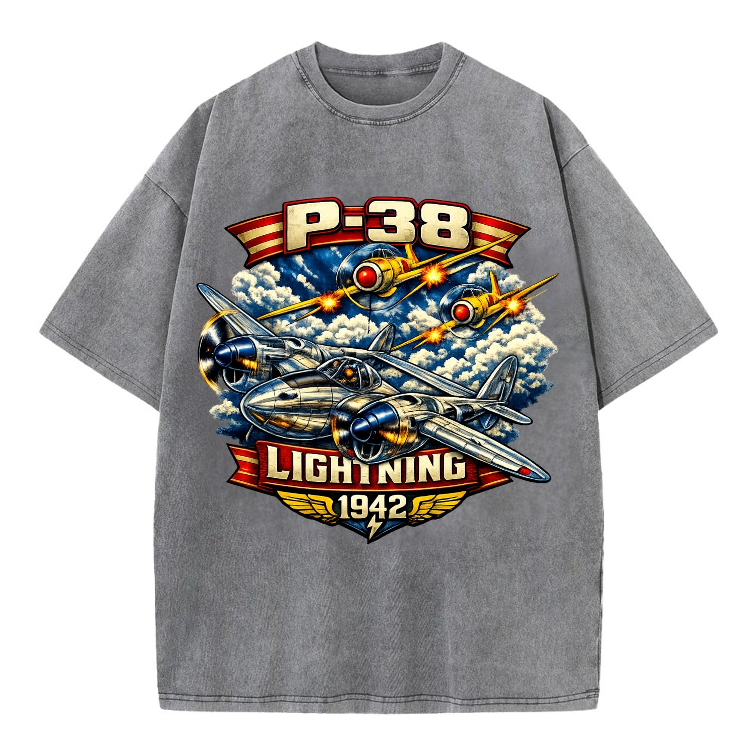 P 38 Lightning - Vintage T-shirt