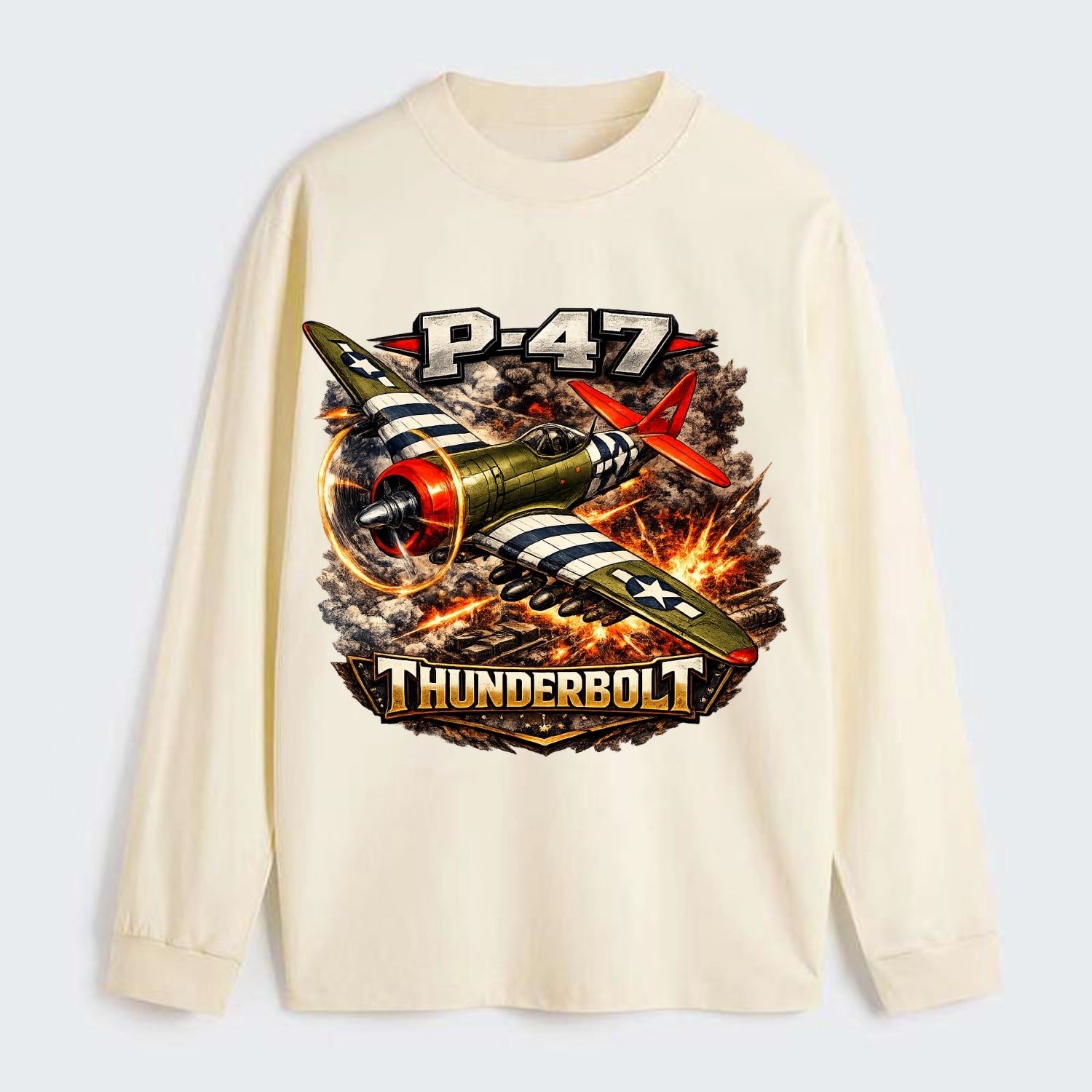 P 47 Thunderbolt - Classic Long Sleeve Shirt