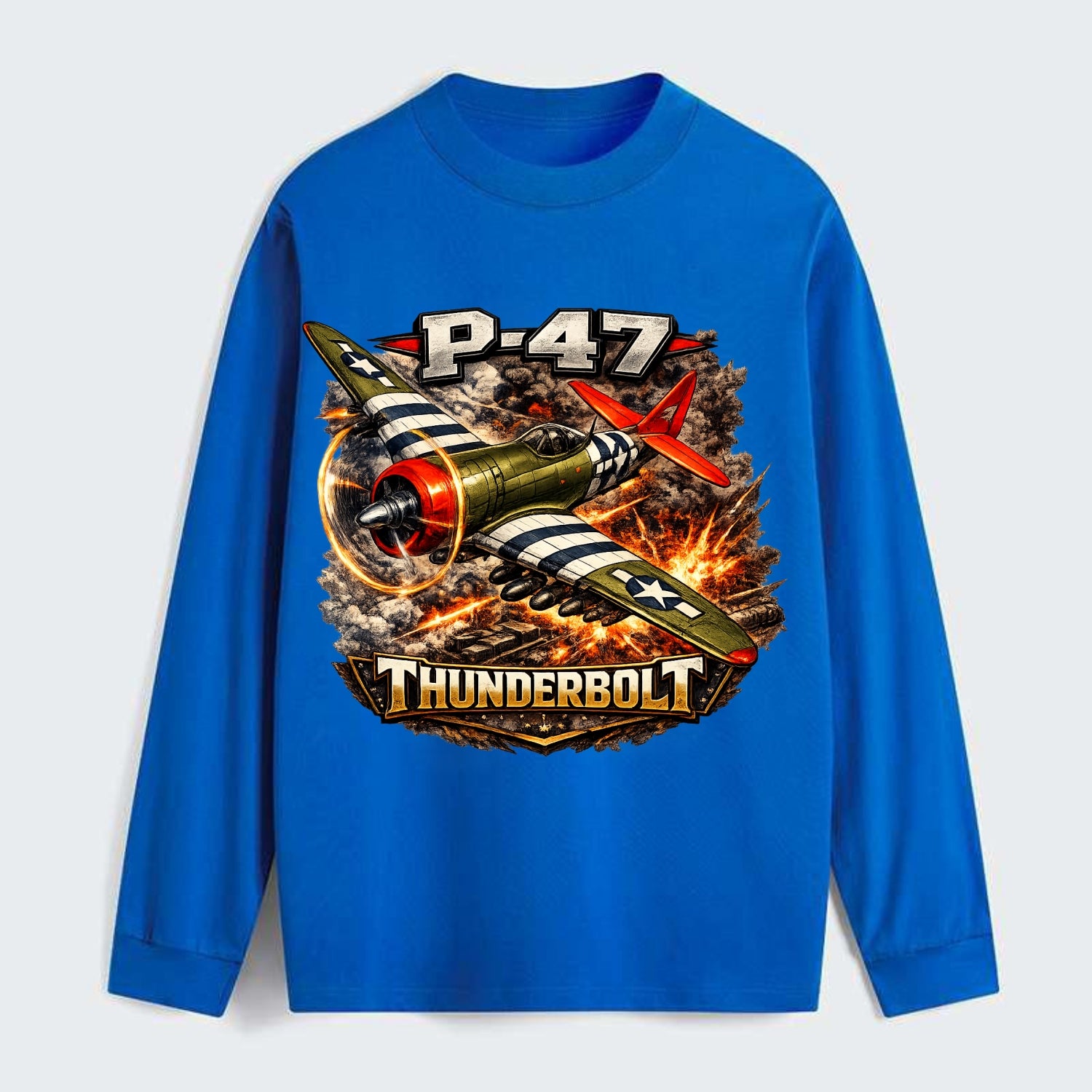 P 47 Thunderbolt - Classic Long Sleeve Shirt