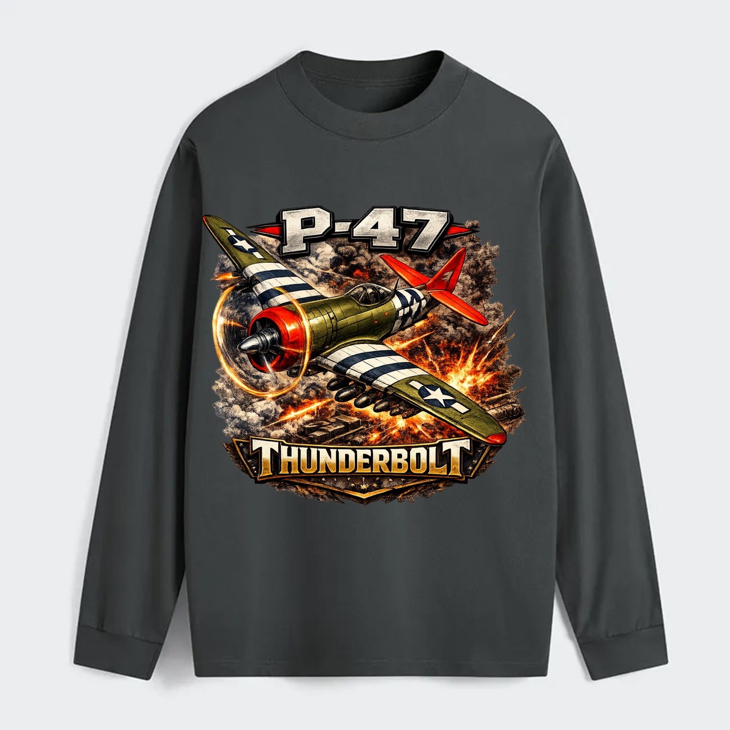 P 47 Thunderbolt - Classic Long Sleeve Shirt