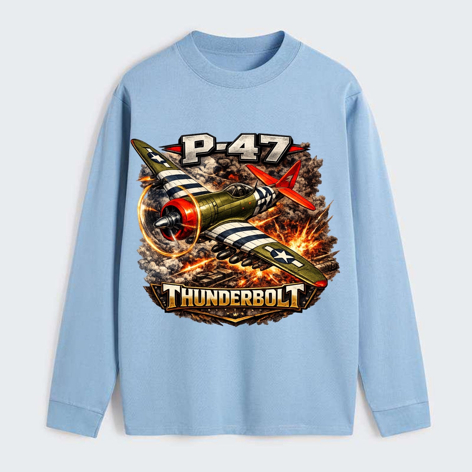 P 47 Thunderbolt - Classic Long Sleeve Shirt
