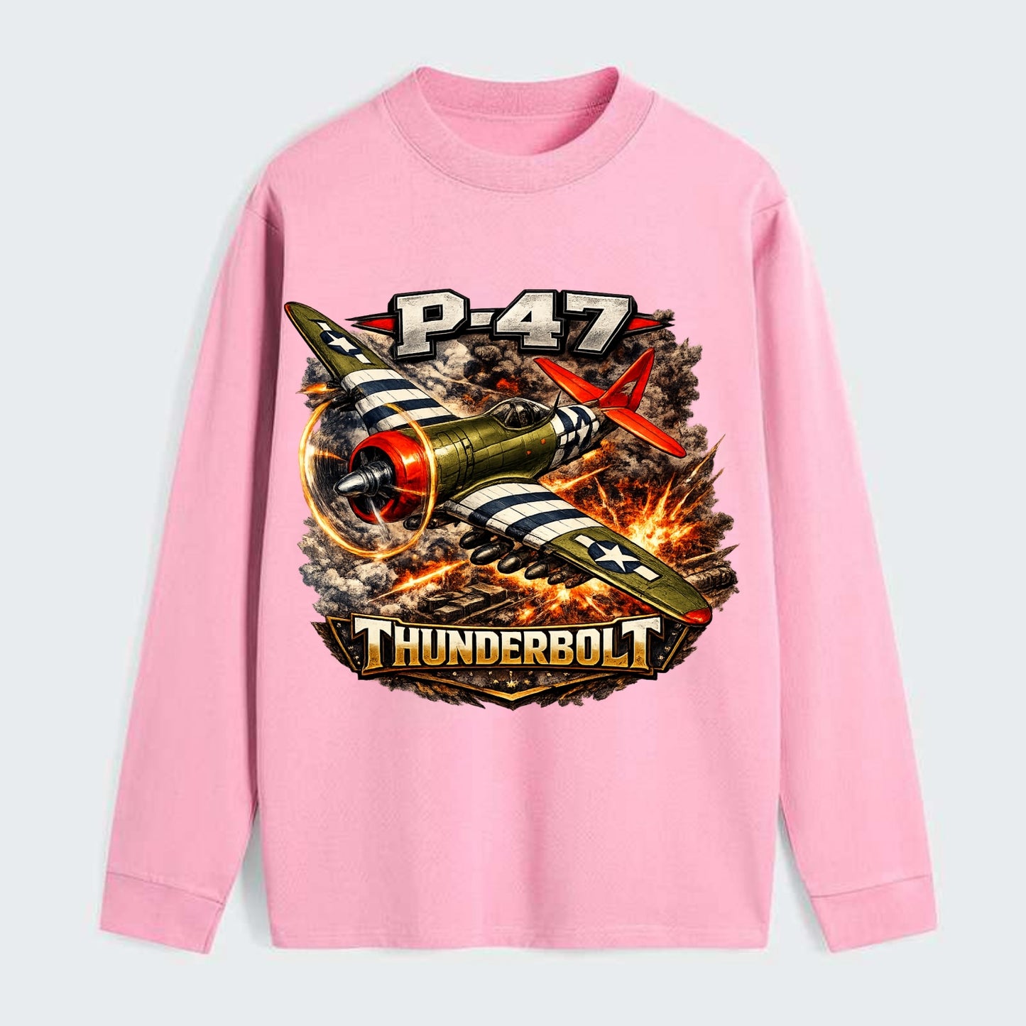 P 47 Thunderbolt - Classic Long Sleeve Shirt