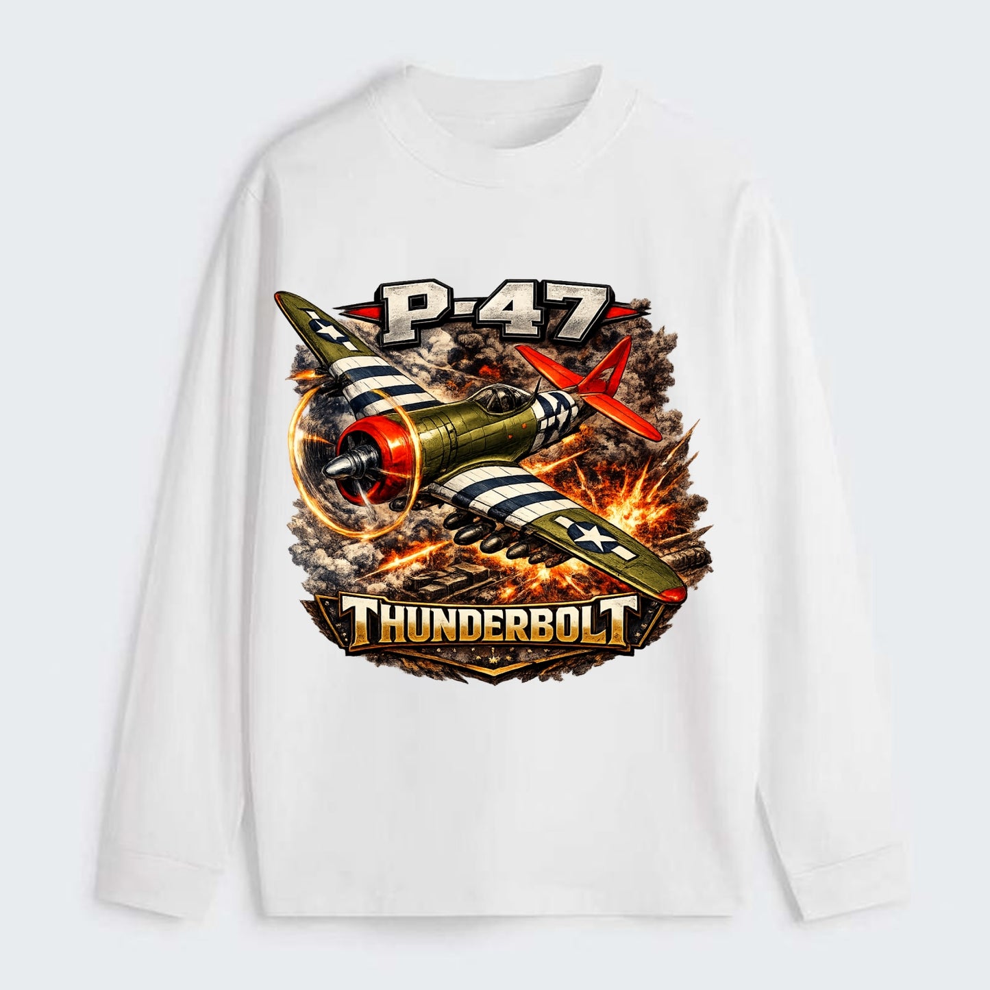 P 47 Thunderbolt - Classic Long Sleeve Shirt