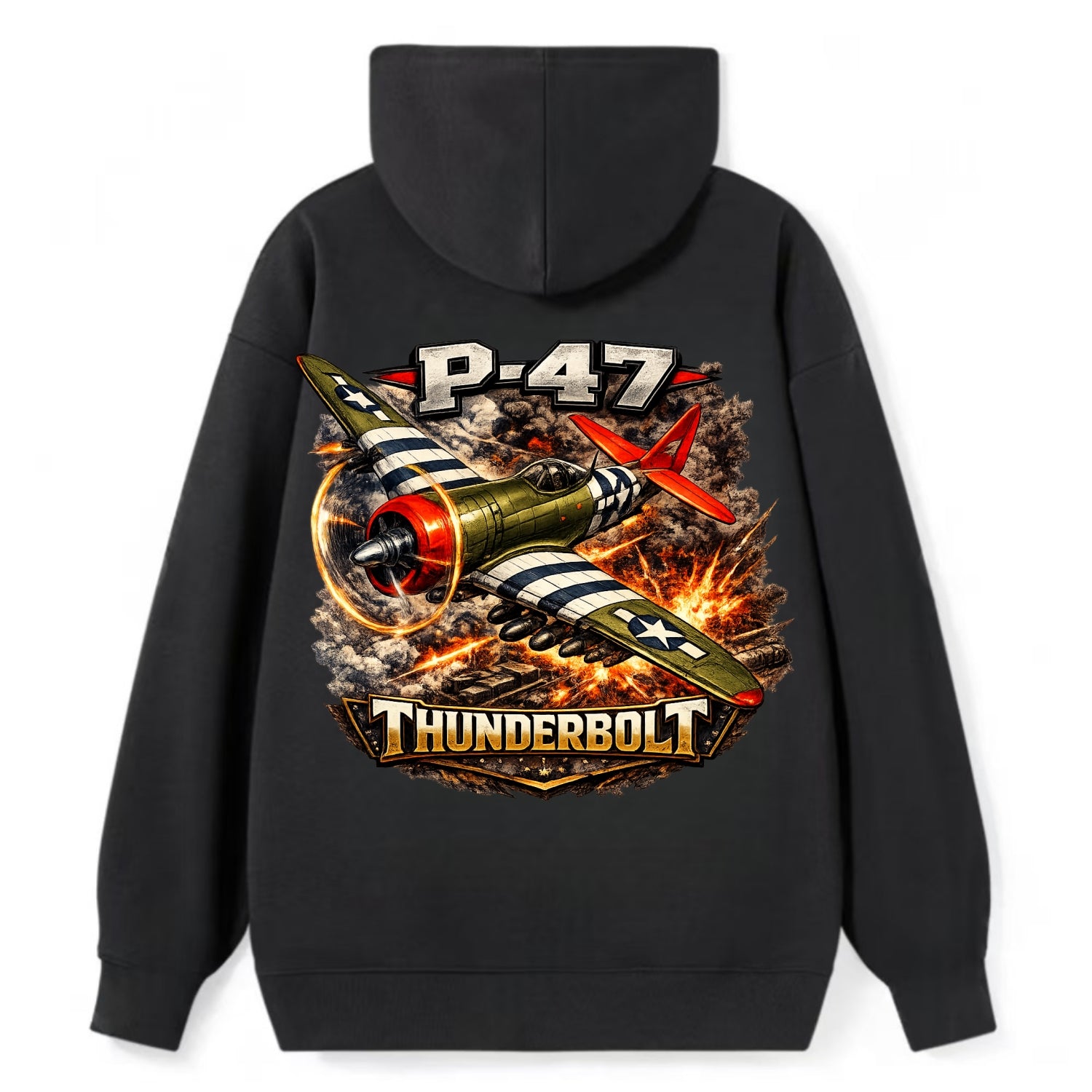 P 47 Thunderbolt - Classic Pullover Hoodie