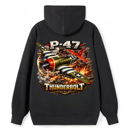 P 47 Thunderbolt - Classic Pullover Hoodie