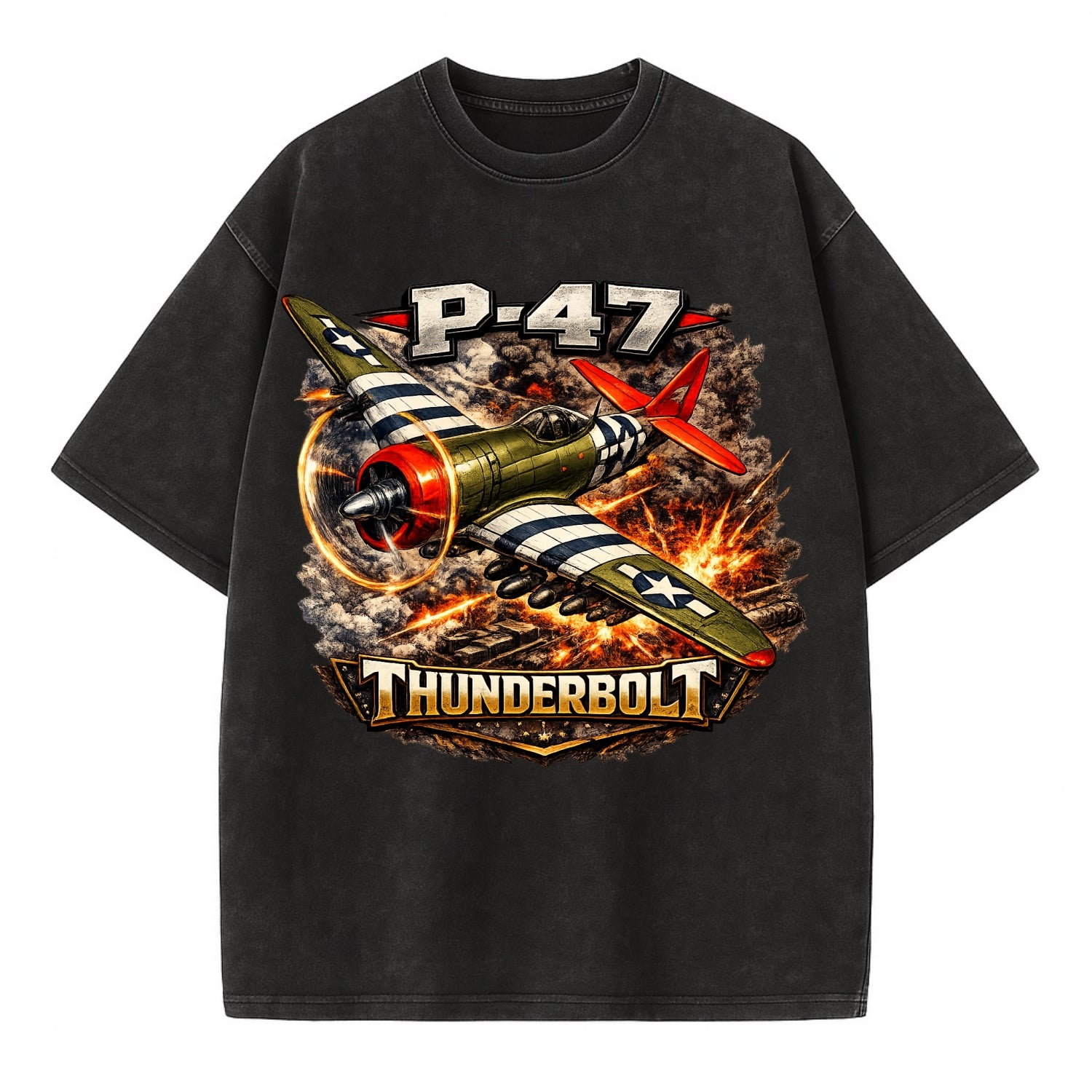 P 47 Thunderbolt - Vintage T-shirt