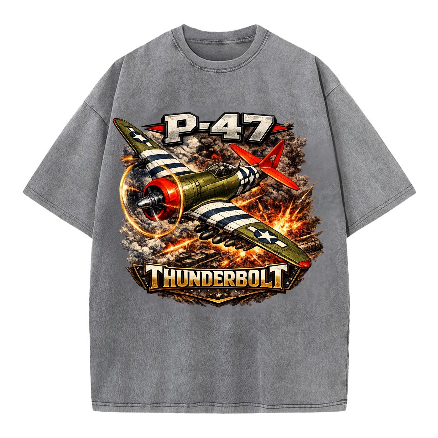 P 47 Thunderbolt - Vintage T-shirt