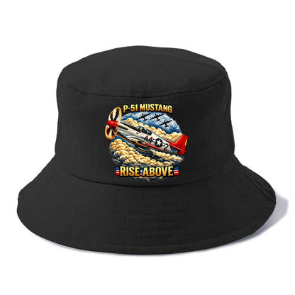 P 51 Mustang Rise Above - Bucket Hat