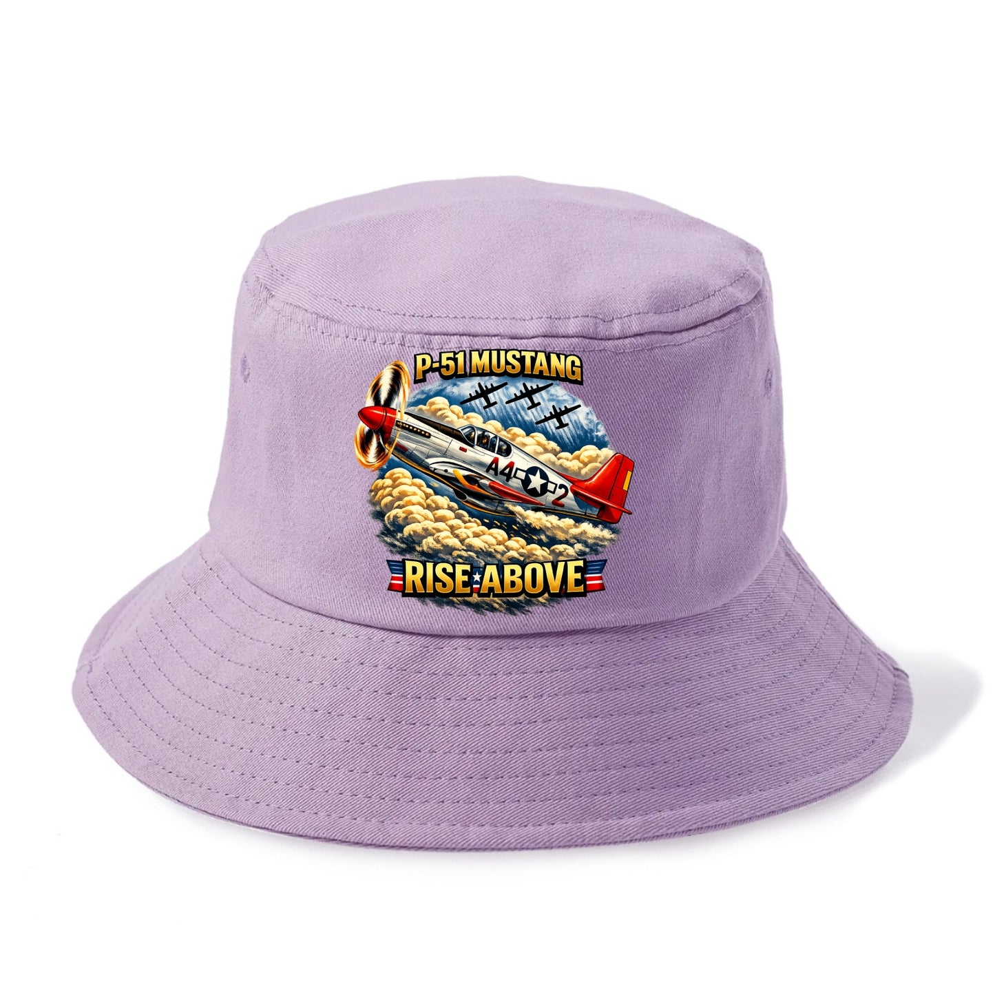 P 51 Mustang Rise Above - Bucket Hat