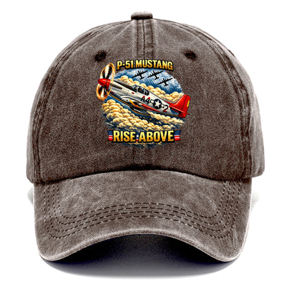 P 51 Mustang Rise Above - Classic Cap