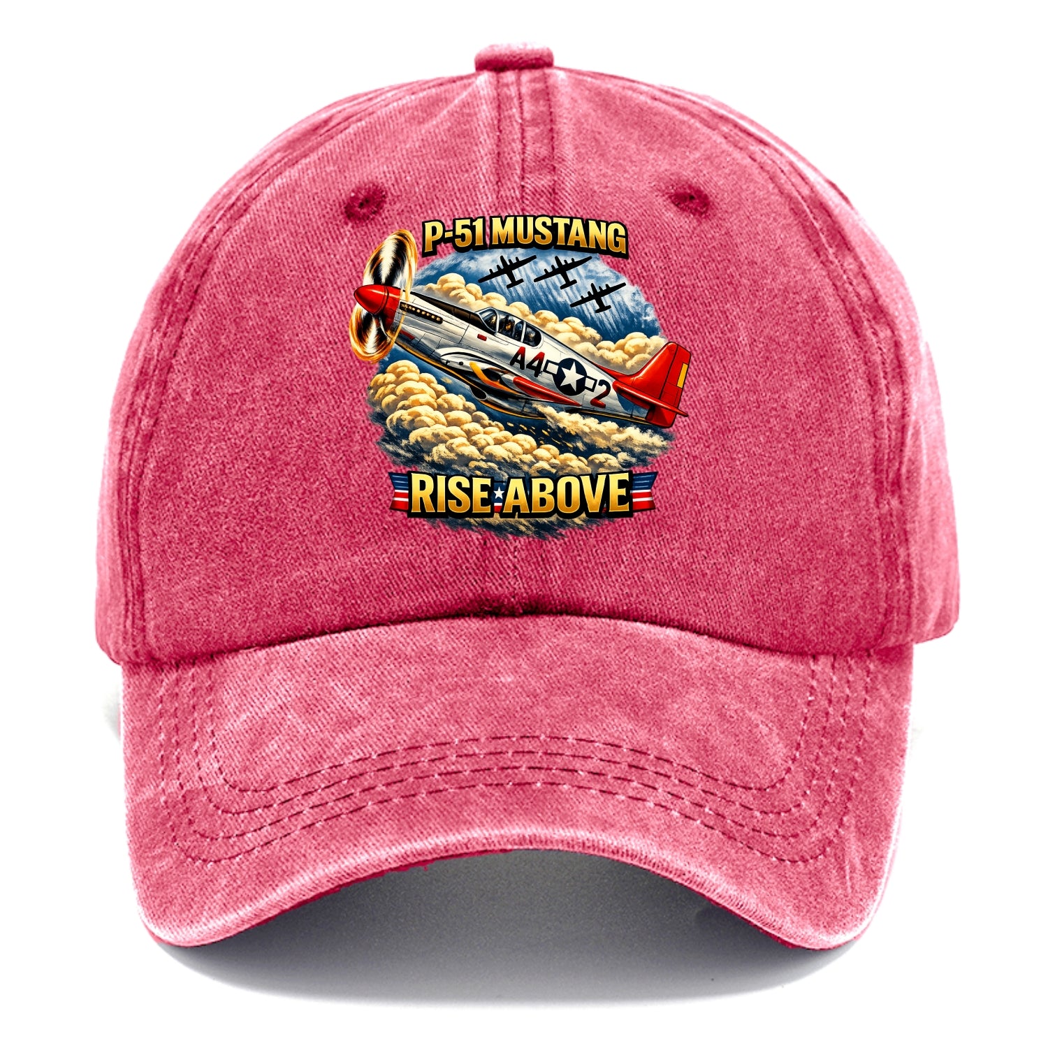 P 51 Mustang Rise Above - Classic Cap
