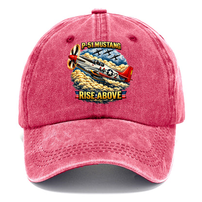 P 51 Mustang Rise Above - Classic Cap