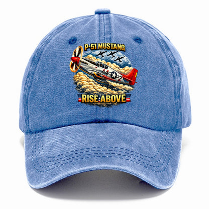 P 51 Mustang Rise Above - Classic Cap