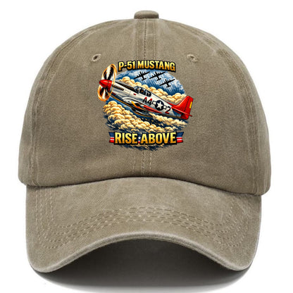 P 51 Mustang Rise Above - Classic Cap