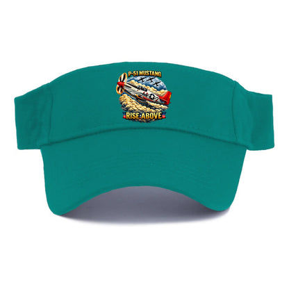 P 51 Mustang Rise Above - Visor