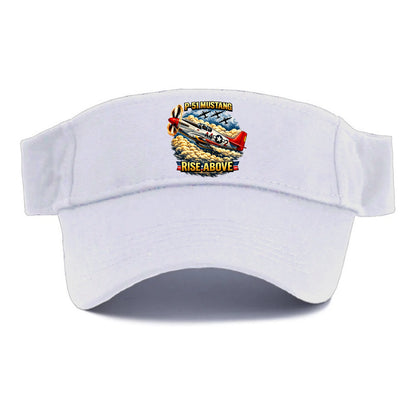 P 51 Mustang Rise Above - Visor