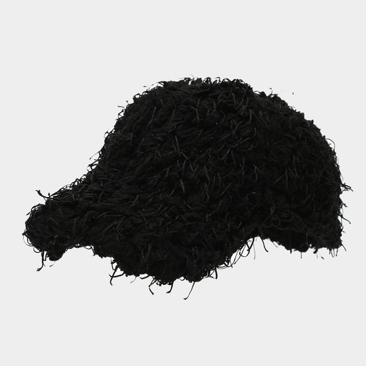 Plush Baseball Cap: Cozy Winter Warmth & Style