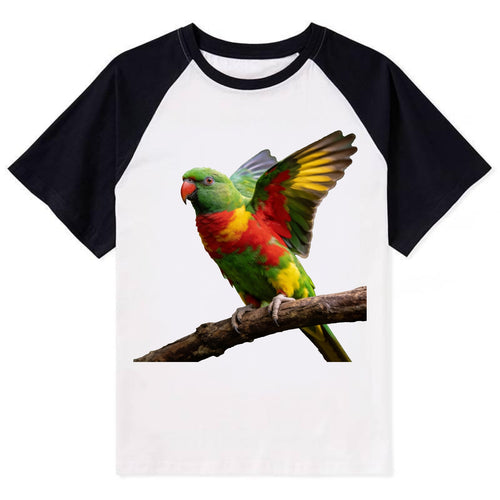 Parrot - Contrast Raglan T-shirt