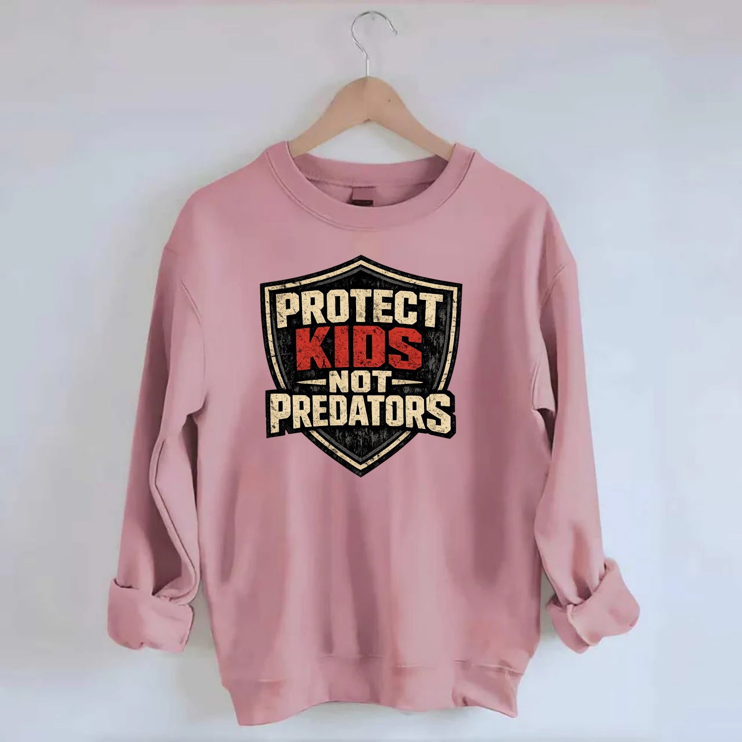 Protect Kids Not Predators - Crewneck Sweatshirt